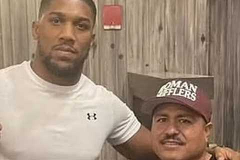 Anthony Joshua risks war of words with axed coach by claiming he wasn’t ‘taught anything’ by him..