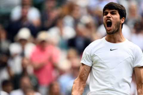 Wimbledon spygate scandal as Carlos Alcaraz’s dad is accused of secretly filming Novak Djokovic’s..