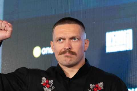 Oleksandr Usyk not bothered about Tyson Fury’s world title any more as Ukrainian says ‘we just need ..