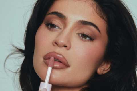 Kylie Jenner spills out of nude bra underneath racy see-through dress for rare-behind-the-scenes..