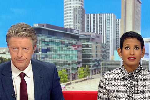 Naga Munchetty forced to apologise to embarrassed BBC colleague after revealing their age on air