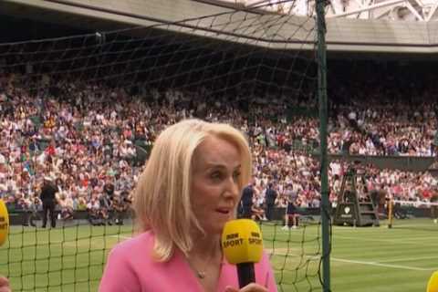 John McEnroe makes incredible transformation from striking outfit on live TV into suit and tie on..