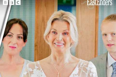 EastEnders shares first look at Kathy and Rocky’s wedding – and fans are all saying the same thing