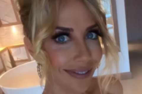 A Place in the Sun’s Laura Hamilton stuns in glittering dress as she shares behind-the-scenes of..