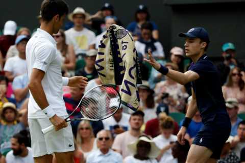 Can you buy Wimbledon branded towels and how much do they cost?