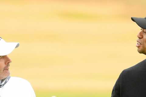 I got a job with Tiger Woods after being his ‘s***house saviour’ in the toilets – now I’m caddying..