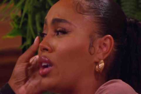 Love Island’s Ella Thomas breaks down in tears in explosive row with Tyrique as romance hangs by a..