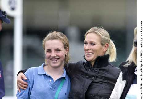 Who is Zara Tindall’s half sister Stephanie Phillips?
