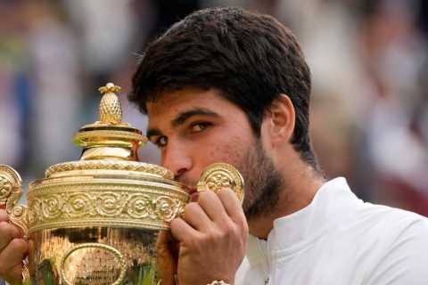 Carlos Alcaraz earned £2.35MILLION for winning Wimbledon but still lives with mum and dad in flat..