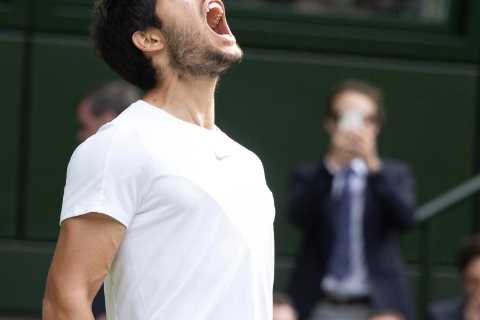 Carlos Alcaraz ends Novak Djokovic’s 10-year Centre Court reign in epic five-set Wimbledon final as ..