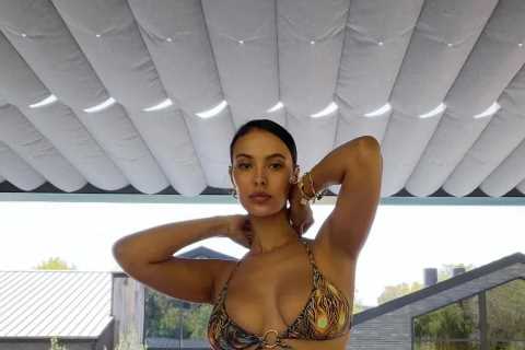 Love Island’s Maya Jama apologises to neighbours after going NAKED on her terrace