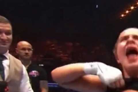 Kingpyn flasher Daniella Hemsley’s MMA fighter boyfriend slams Eddie Hearn as he tells OnlyFans..