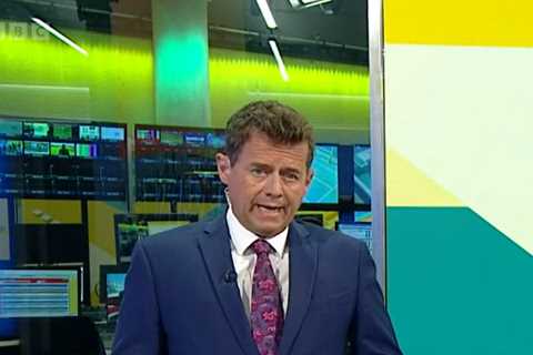 BBC Breakfast presenter forced to apologise as technical blunder leaves reporter sounding VERY..