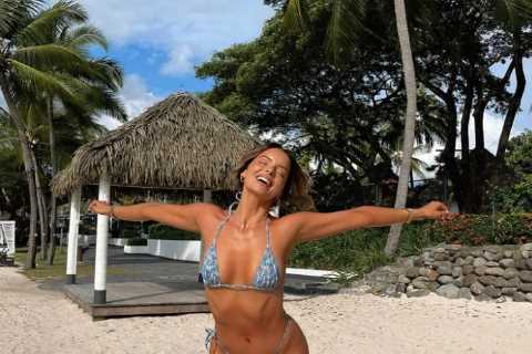 Maura Higgins looks incredible in thong bikini after landing Love Island USA job