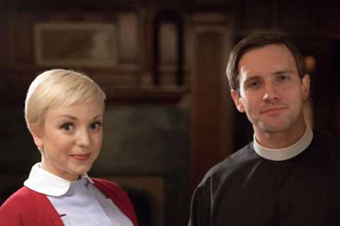 Call The Midwife star comforts Helen George and speaks out on her split from co-star of seven years
