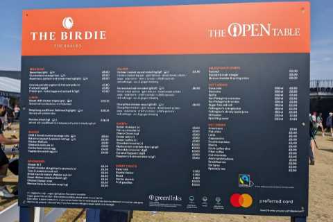 How The Open food and drink prices compare to Wimbledon after fans were left stunned at..