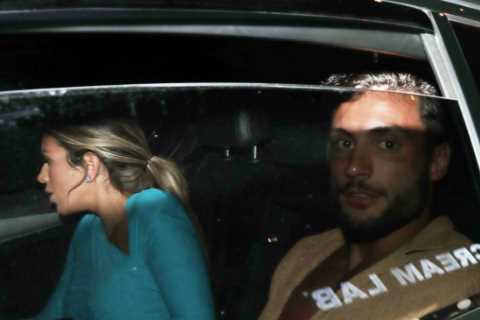 Moment Ekin-Su and Davide leave party together after being spotted ‘all over each other’ at ITV..