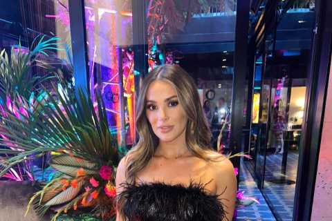 Towie star sparks engagement rumours as she reveals huge diamond ring just weeks after cryptic..