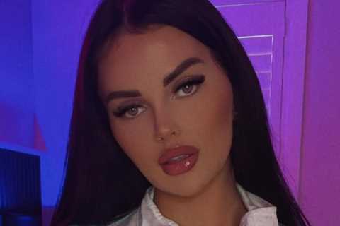 OnlyFans star and racing driver Renee Gracie told she is ‘real life Barbie’ as she goes braless in..