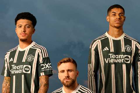 Fans convinced ‘Adidas are sending a cry for help’ with new Man Utd away kit release after Arsenal..