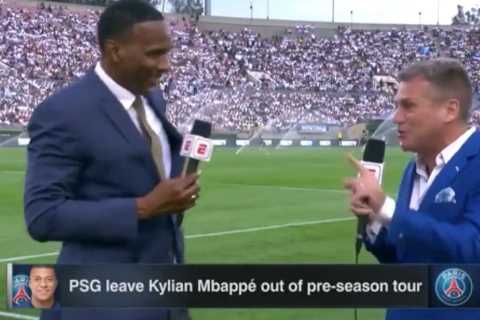Shaka Hislop ’embarrassed’ about collapsing on live TV as ESPN give health update on ex-Premier..