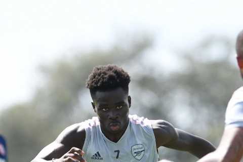 Arsenal fans in awe of Bukayo Saka’s stunning one-year body transformation from ‘little boy to..