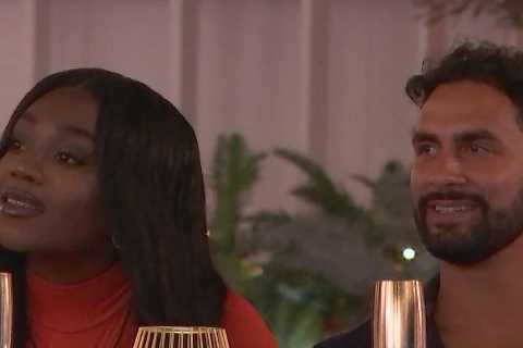 Watch the moment screaming row kicks off after Love Island star is branded ‘a snake’ in villa..