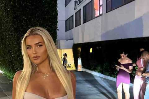 Love Island’s Mary Bedford goes braless and ditches her underwear in corset top and cut-out micro..