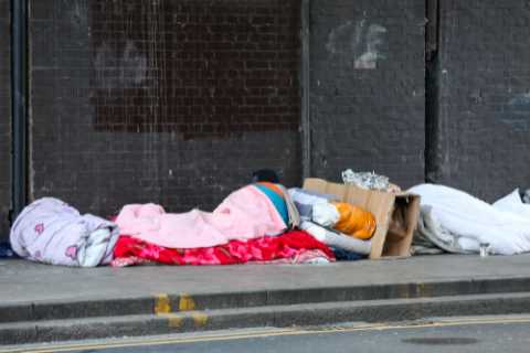 Number of ‘homeless’ Brits living in temporary accommodation hits 25 year high as ministers..
