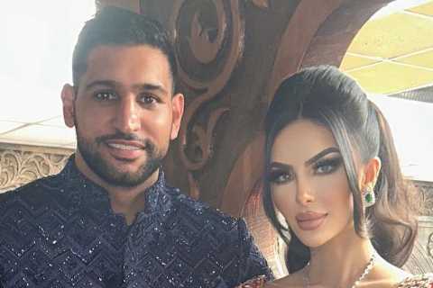 Amir Khan and wife Faryal Makhdoom are ‘separated and living apart’ after champion boxer was caught ..