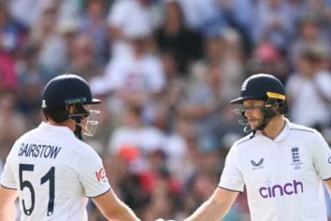 England odds-on to level series as Root and Bairstow lead rampage against Australia in Fifth Ashes..