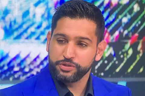 Amir Khan makes first TV appearance since marriage ‘split’ and sexting scandal – and he’s NOT..
