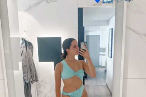Coronation Street’s Elle Mulvaney wows in a bikini after gritty soap storyline