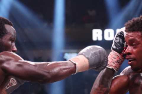 Errol Spence Jr reveals date for Terence Crawford rematch after being bloodied in one-sided beatdown