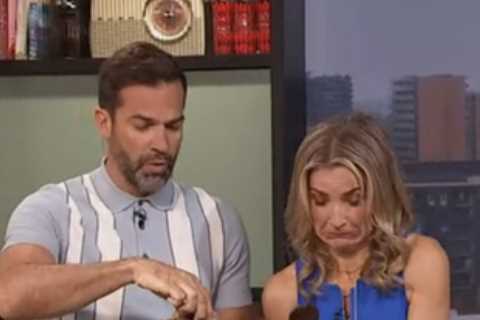 Morning Live’s Helen Skelton issued stern warning by Gethin Jones after live TV blunder