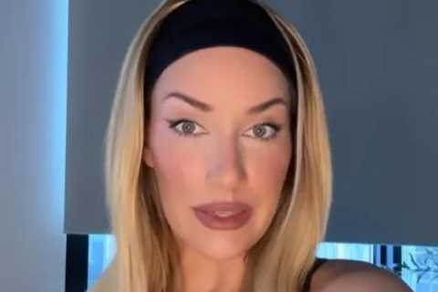 Paige Spiranac bursts out of tight top as she gives advice to stunned fans and says ‘Golf Mommy..