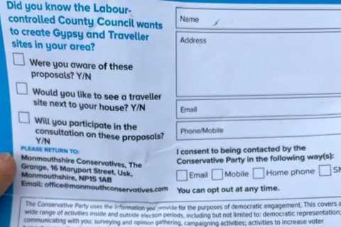 Deputy PM defends Gypsy and traveller leaflet after racism row