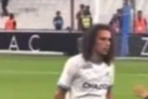 Moment ex-Arsenal star Guendouzi is told his house has been robbed with terrified wife and child..
