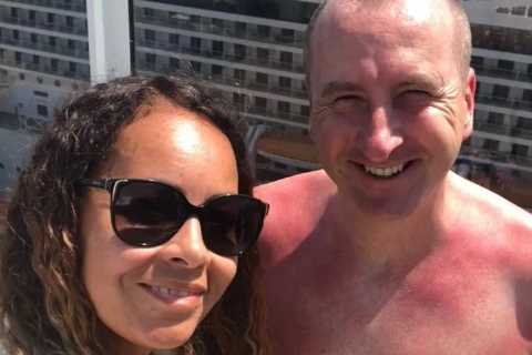 Inside Coronation Street star Andy Whyment’s luxury £2,700 cruise as he boozes with rarely-seen wife