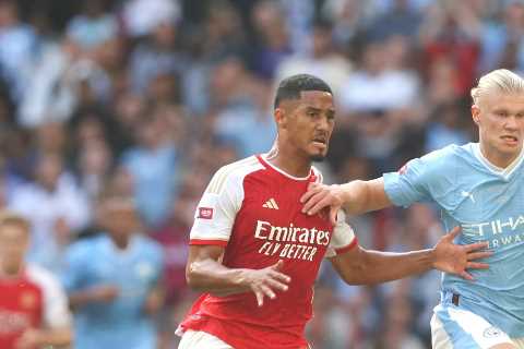 Arsenal player ratings: Sublime Saliba silences Haaland as Havertz looks far from natural fit in..