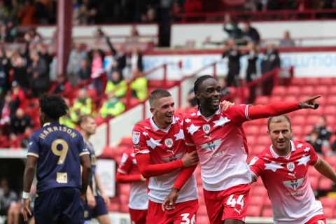 Man Utd’s legend son, who walked out on Man City, bags stunning hat-trick for Barnsley on opening..