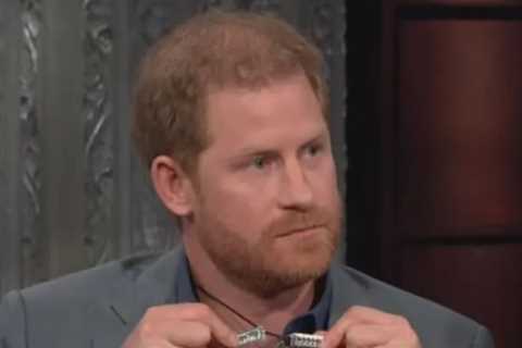 Prince Harry wears necklace that was ‘broken by William’ as he jets to Japan – and it has a secret..