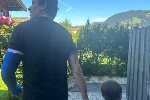 Mercedes F1 supremo Toto Wolff injured in mountain biking accident as wife Susie shares pictures of ..