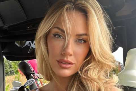 World’s sexiest influencer Paige Spiranac posts busty snap in low-cut top as fans call her ‘God’s..