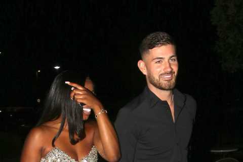 Love Island’s Catherine and Scott ‘left reunion together in a taxi’ claims fan amid rumours exes..