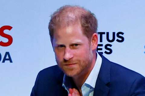 Prince Harry seen for first time since HRH title removed from Royal Family website – but confusion..