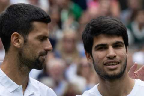 Furious fans convinced Wimbledon men’s final is ‘RIGGED’ after bizarre clock malfunction during..