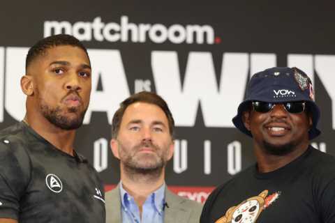 Anthony Joshua sensationally claims boxing has major drugs problem and slams rivals for accusing..