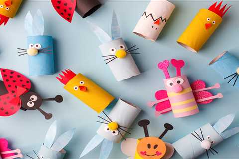 Four creative ways you could reuse a loo roll to help little ones stay active