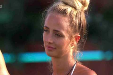 Love Island’s Abi takes swipe at exes Mitch and Scott as she arrives home to family party
